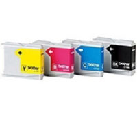 Brother Kit: 4x Ink Cartridges (LC-1000VALBP)
